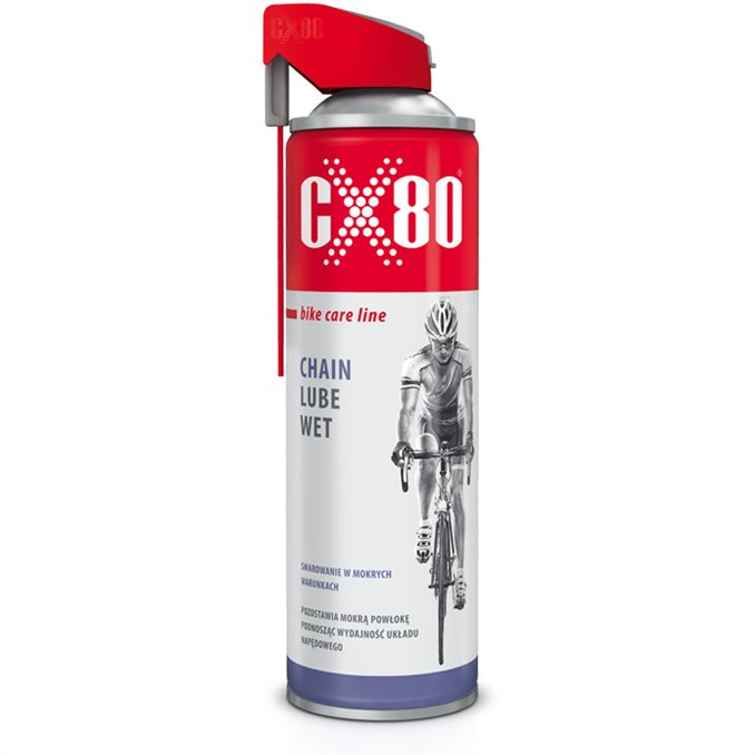 Spray do łańcucha CHAIN LUBE WET 500ml.DUO CX-80